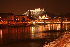 Salzburg bei Nacht